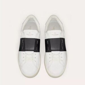 Valentino Garavani black and white sneakers